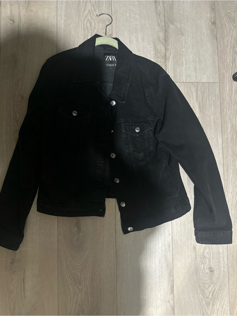 ZARA Black Denim Jacket